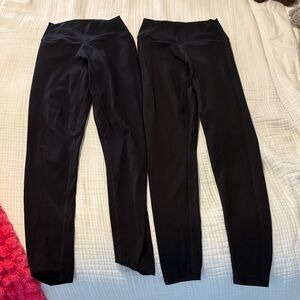Women's Black Vitality Leggings